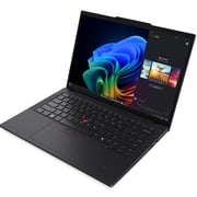 Lenovo ThinkPad T14 Gen 6 (2025) AI PC - 2nd Series / Intel Core Ultra 7-255U / 14inch WUXGA / 512GB SSD / 16GB RAM / Shared Intel Graphics / Windows 11 Pro / English & Arabic Keyboard / Black / Middle East Version - [21QC001CGR] + ANC Headphone