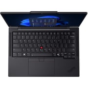 Lenovo ThinkPad T14s Gen 6 (2025) AI PC - 2nd Series / Intel Core Ultra 7-255U / 14inch WUXGA / 1TB SSD / 16GB RAM / Shared Intel Graphics / Windows 11 Pro / English & Arabic Keyboard / Black / Middle East Version - [21R1001BGR] + ANC Headphone