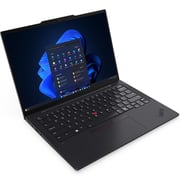 Lenovo ThinkPad T14s Gen 6 (2025) AI PC - 2nd Series / Intel Core Ultra 7-255U / 14inch WUXGA / 1TB SSD / 32GB RAM / Shared Intel Graphics / Windows 11 Pro / English & Arabic Keyboard / Black / Middle East Version - [21R1001KGR] + ANC Headphone