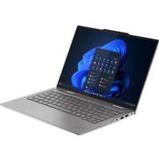 Lenovo ThinkPad X1 2-in-1 Convertible (2025) AI PC - 2nd Series / Intel Core Ultra 7-255U / 14inch WUXGA / 1TB SSD / 32GB RAM / Shared Intel Graphics / Windows 11 Pro / English & Arabic Keyboard / Grey / Middle East Version - [21Q00008GR] + ANC Headphone