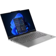 Lenovo ThinkPad X1 2-in-1 Convertible (2025) AI PC - 2nd Series / Intel Core Ultra 7-255U / 14inch WUXGA / 1TB SSD / 32GB RAM / Shared Intel Graphics / Windows 11 Pro / English & Arabic Keyboard / Grey / Middle East Version - [21Q00008GR] + ANC Headphone