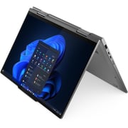 Lenovo ThinkPad X1 2-in-1 Convertible (2025) AI PC - 2nd Series / Intel Core Ultra 7-255U / 14inch WUXGA / 1TB SSD / 32GB RAM / Shared Intel Graphics / Windows 11 Pro / English & Arabic Keyboard / Grey / Middle East Version - [21Q00008GR] + ANC Headphone