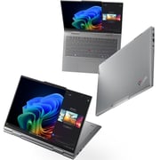 Lenovo ThinkPad X1 2-in-1 Convertible (2025) AI PC - 2nd Series / Intel Core Ultra 7-255U / 14inch WUXGA / 1TB SSD / 32GB RAM / Shared Intel Graphics / Windows 11 Pro / English & Arabic Keyboard / Grey / Middle East Version - [21Q00008GR] + ANC Headphone