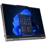 Lenovo ThinkPad X1 2-in-1 Convertible (2025) AI PC - 2nd Series / Intel Core Ultra 7-255U / 14inch WUXGA / 1TB SSD / 32GB RAM / Shared Intel Graphics / Windows 11 Pro / English & Arabic Keyboard / Grey / Middle East Version - [21Q00008GR] + ANC Headphone