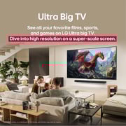 LG 75inch QNED9M evo AI 4K QNED Smart webOS Television (2025 Model) - 75QNED9MA6A-AMAG