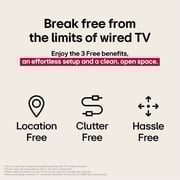 LG 75inch QNED9M evo AI 4K QNED Smart webOS Television (2025 Model) - 75QNED9MA6A-AMAG