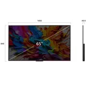 LG 65inch QNED9M evo AI 4K QNED Smart webOS Television (2025 Model) - 65QNED9MA6A-AMAG
