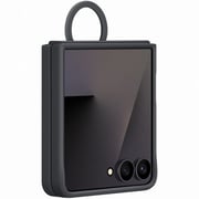 Samsung Galaxy Z Flip7 Ring Case (Silicone) Black - EF-PF766TBEGWW
