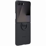 Samsung Galaxy Z Flip7 Ring Case (Silicone) Black - EF-PF766TBEGWW