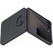 Samsung Galaxy Z Flip7 Ring Case (Silicone) Black - EF-PF766TBEGWW