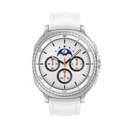Samsung Galaxy Watch8 Classic (LTE, 46mm) White - Middle East Version
