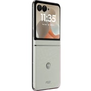 Motorola Razr 60 5G - pOLED Display + 256GB + 8GB RAM + Pantone Lightest Sky + Dual SIM Smartphone + Moto Buds + Screen Damage Protection