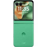 Motorola Razr 60 5G - pOLED Display + 256GB + 8GB RAM + Pantone Spring Bud + Dual SIM Smartphone + Moto Buds + Screen Damage Protection