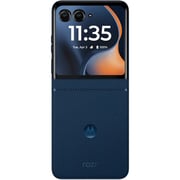 Motorola Razr 60 5G - pOLED Display + 256GB + 8GB RAM + Pantone Gibraltar Sea + Dual SIM Smartphone + Moto Buds + Screen Damage Protection