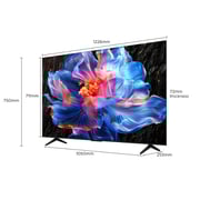 TCL 75″ P6K 4K UHD LED Google TV with AiPQ Processor, Dolby Audio, Google Assistant & Chromecast Built-in Television 75P6K - (2025 Model)