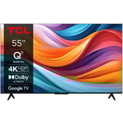 TCL 55″ T7B 4K QLED Google TV with QLED Pro, 120Hz Motion Clarity, Dolby Vision & Atmos, Game Master 3.0 Television 55T7B - (2024 Model)