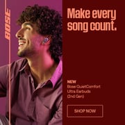 Bose QuietComfort Ultra Wireless Earbuds Black - 896637-0010