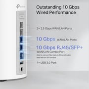 TPLink Tri-Band WiFi 7 BE19000 Whole Home Mesh System 3 Pack - Deco BE85