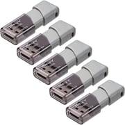 PNY Turbo Attaché 3 5pc Flash Drive USB3.0 128GB Grey - P-FD128X5TBOP-MP
