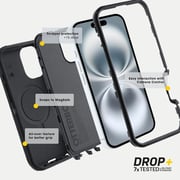 OtterBox Defender Series MagSafe Case Black iPhone 16 Pro - 77-99444