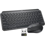 Logitech MX Keys Wireless Mouse and Keyboard Graphite - 920-011048