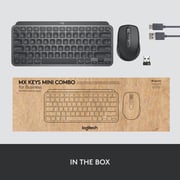 Logitech MX Keys Wireless Mouse and Keyboard Graphite - 920-011048