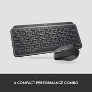 Logitech MX Keys Wireless Mouse and Keyboard Graphite - 920-011048