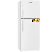 Super General Double Door Refrigerator 180L White - SGR255E