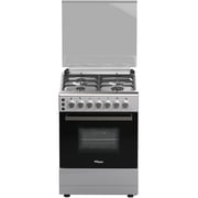 Super General Free Standing 4 Burners Gas Cooker 60cm Black/Stainless Steel - SGC6175MSFS