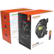 Porodo Hype Smartwatch With Earbuds Black - PD-HYPE-BK