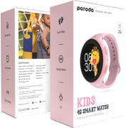 Porodo Kids GPS Smartwatch Pink - PD-KDSWT-PK