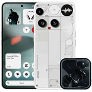 Nothing Phone (3) - Snapdragon 8s Gen 4 Smartphone with 50 MP Triple Rear Camera system, 24 Hour Silicon Carbon Long Lasting Battery, 6.67