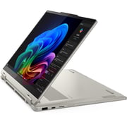 Lenovo Yoga 7 14AKP10 2-in-1 Convertible (2025) Copilot+ PC - AMD Ryzen AI 7 / 14inch 2.8K / 1TB SSD / 32GB RAM / Shared AMD Radeon 860M Graphics / Windows 11 Home / English & Arabic Keyboard / Seashell / Middle East Version - [83JR0018AX] 