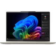 Lenovo Yoga 7 14AKP10 2-in-1 Convertible (2025) Copilot+ PC - AMD Ryzen AI 7 / 14inch 2.8K / 1TB SSD / 32GB RAM / Shared AMD Radeon 860M Graphics / Windows 11 Home / English & Arabic Keyboard / Seashell / Middle East Version - [83JR0018AX] 