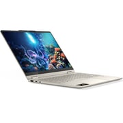 Lenovo Yoga 7 14AKP10 2-in-1 Convertible (2025) Copilot+ PC - AMD Ryzen AI 7 / 14inch 2.8K / 1TB SSD / 32GB RAM / Shared AMD Radeon 860M Graphics / Windows 11 Home / English & Arabic Keyboard / Seashell / Middle East Version - [83JR0018AX] 