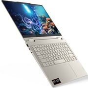 Lenovo Yoga 7 14AKP10 2-in-1 Convertible (2025) Copilot+ PC - AMD Ryzen AI 7 / 14inch 2.8K / 1TB SSD / 32GB RAM / Shared AMD Radeon 860M Graphics / Windows 11 Home / English & Arabic Keyboard / Seashell / Middle East Version - [83JR0018AX] 