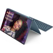 Lenovo Yoga Book 9 14IAH10 (2024) AI PC - 2nd Series / Intel Core Ultra 7-255H / 14inch 2.8K / 1TB SSD / 32GB RAM / Shared Intel Arc 140T GPU Graphics / Windows 11 Home / English & Arabic Keyboard / Tidal Teal / Middle East Version - [83KJ000MAX]