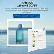 Nautica Jasmine Coast Calm & Relaxing Perfume For Men & Women 100ml Eau de Parfum - 3616305259042