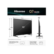 Hisense 55inch Q7Q 4K QLED Smart Television (2025 Model) - 55Q7Q