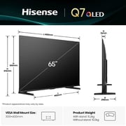 Hisense 65inch Q7Q 4K QLED Smart Television (2025 Model) - 65Q7Q