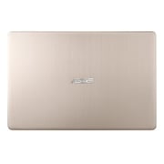 Asus VivoBook S15 S510UR-BQ062T Laptop - Core i5 2.5GHz 8GB 1TB 2GB Win10 15.6inch FHD Gold English/Arabic Keyboard