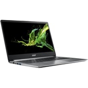 Acer Swift 1 SF114-32-C61Y Laptop - Celeron 1.1GHz 4GB 64GB Shared Win10 14inch FHD Sparkly Silver English/Arabic Keyboard