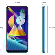 Samsung Galaxy M11 SM-M115FMBDXSG DS 32/3GB Metallic Blue 4G Smartphone