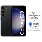 Samsung Galaxy S23 5G 128GB 8GB Phantom Black Dual Sim Smartphone - Middle East Version Pre-order