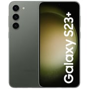 هاتف سامسونج جالاكسي S23+ يدعم 5G وبذاكرة 8 جيجا وذاكرة داخلية 512 جيجا وبلون أخضر وثنائي شرائح الاتصال - إصدار دولي