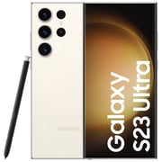 Samsung Galaxy S23 Ultra 5G 512GB 12GB Cream Dual Sim Smartphone - Middle East Version