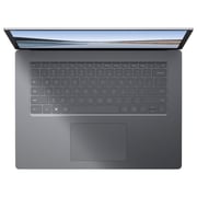 Microsoft Surface Laptop 3 (2019) - 10th Gen / Intel Core i5-1035G7 / 15inch PixelSense Display / 8GB RAM / 256GB SSD / Shared Intel Iris Plus Graphics / Windows 10 Pro / English & Arabic Keyboard / Platinum - [RDZ-00013]