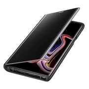 Samsung Clear View Standing Case Black For Galaxy Note 9