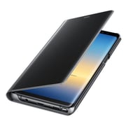 Samsung Clear View Standing Case Black For Galaxy Note 9