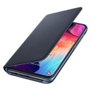 Samsung Wallet Case Black For Galaxy A50